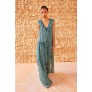 Ulla Johnson 100% Silk Audelia Gown, $990 NWOT, US 4, 70% OFF! 928